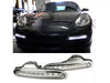 Porsche Boxster Fog Light 2 x LED DRL Bumper Lamp Clear (2005-2008)