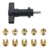 Harley Street Glide Batwing Fairing Brass Thread Cutting Inserts (1997-2013)