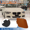 BMW Valencia Orange Metallic Tow Hook Cover Front Car Bumper