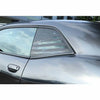 Dodge Challenger 2 x Carbon Fiber Style Rear Window Flags Stickers