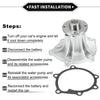 Isuzu 4JJ1 Water Pump & Gasket Kit (2002-2018)