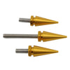 Harley Electra Glide 3 x 6mm Gold Windshield Screws (2014-2023)