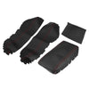 Honda Civic 10th Gen (2016-2020) Black Red Line 3 Pcs Armrest Covers