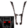 Infiniti Q50 Q60 Forged Red Console Panel Trim (2014-2019)
