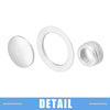 Honda Civic (2022-2023) Silver 3 x Media Audio Volume Switch Knob Covers