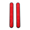 Harley Sportster 883 1200 Red Rear Shock Absorber Reflector Strips (2004-2023)
