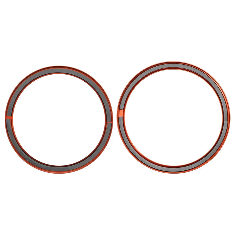 Chevrolet Camaro Orange 4 Pcs AC Outer Vent Ring Trim Covers (2016 - 2020)