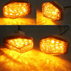 Suzuki GSXR 600 / 750 / 1000 2 x Smoked Flush LED Turn Signal (2000-2005)