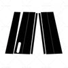 Ford Explorer, Sport Trac 7pcs Pillar Post Cover Trims (2002-2010)