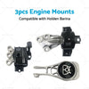 Holden Barina TM 1.6L F16D4 3 x Engine Mounts (2011-2019)