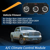 Ram 1500 A/C Heater Climate Control Module Panel (2014-2018)