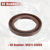 Toyota Avalon (2005-2018) Rubber Engine Crankshaft Seals
