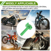 Motorcycle 22mm CNC Aluminum Alloy 7/8″ Handlebar Green