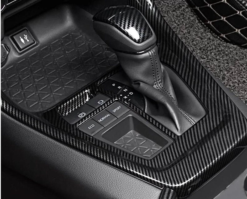 Toyota Rav4 1x Carbon Fiber Gear Shift Trim (2019-2023)