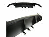 BMW F10 Gloss Black P Style Rear Bumper Diffuser (2011-2017)
