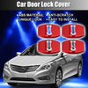 Hyundai & Kia 4 x Car Door Lock Latch Covers ( Specified)