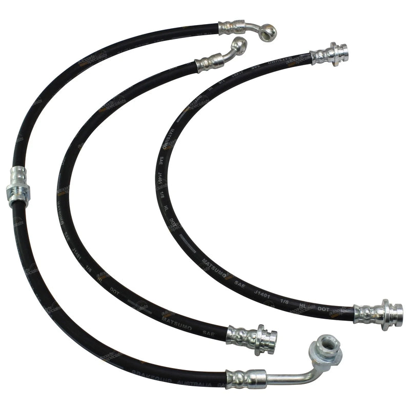 Suzuki Jimny 2-3" Rubber Brake Hose / Line Kit (1998-2017)