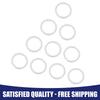BMW 10 x M16 Silver Tone Oil Drain Plug Gaskets (1998-2023)