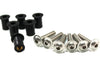 Yamaha NMAX Scooter 6x Wind Screen Shield Rubber Well Nuts Bolts