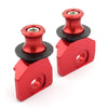 Honda CB650R CB650F 1 Pair Red Rear Wheel Swingarm Sliders (2014-2021)