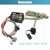Honda Odyssey 4-Pin Trailer Wiring Harness (2005-2010)