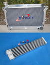 Mazda R100 Familia 68-73 Aluminum Radiator & Oil Cooler