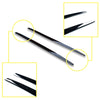 Universal Fit Matte Black Side Skirt Extension Splitter (No Year)