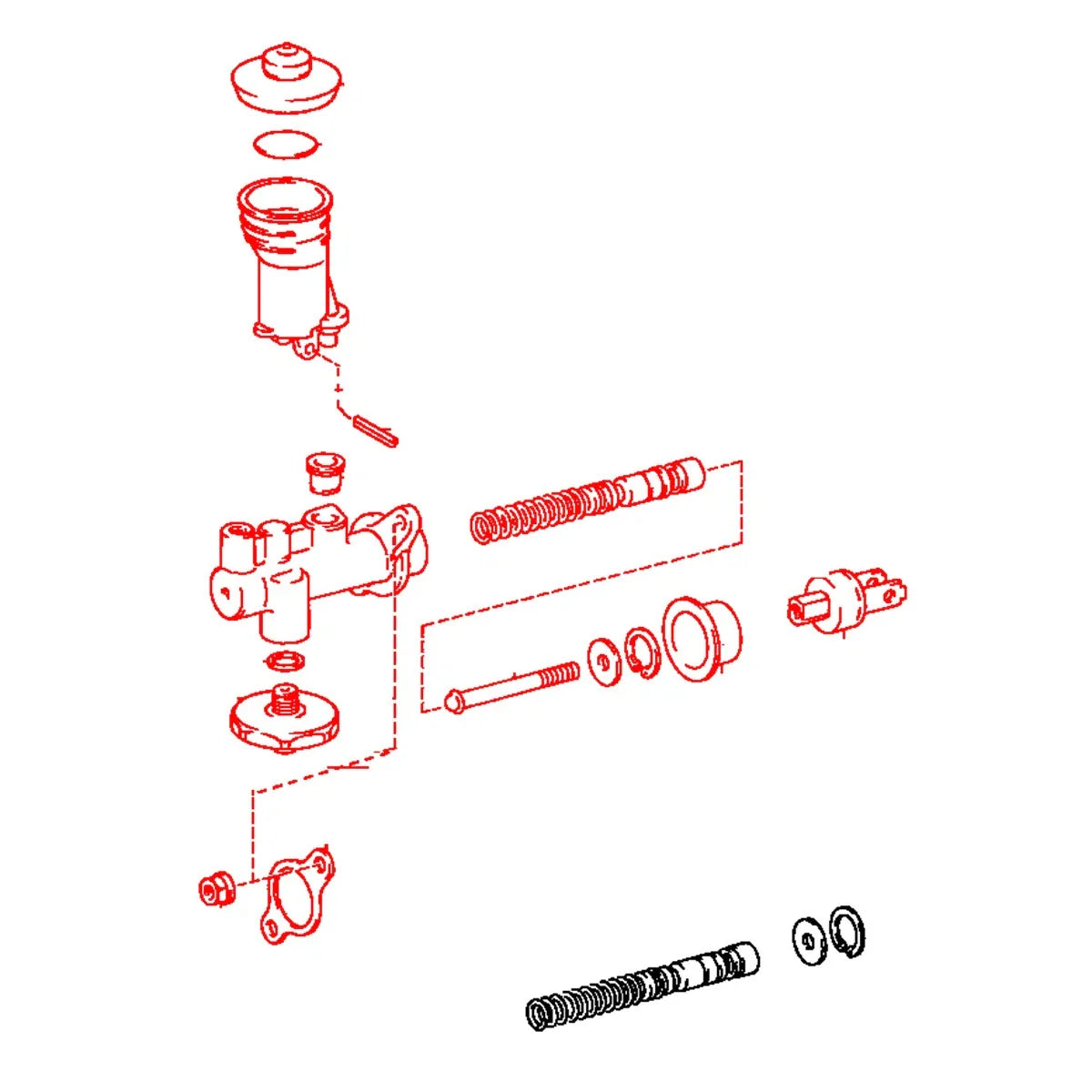 Clutch Master Cylinder for Toyota Hilux 1978-1983