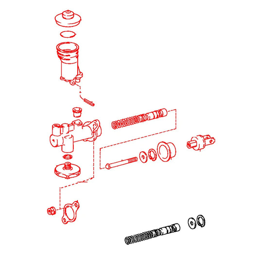 Clutch Master Cylinder for Toyota Hilux 1978-1983