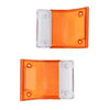 Corner Light Lamp Cover Lens Pair Fits Isuzu ELF NPR N-Series Truck 1985-93 D06