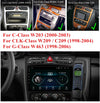 Benz W203 W209 W463 9" Android 10.1 Quad-Core Car Stereo GPS (2000-2010)