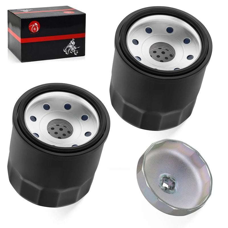 Yamaha Wolverine 700 850 1000 2 x Oil Filter (2011–2017)