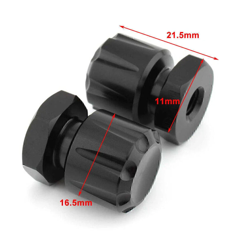 Harley Road King, Road Glide, Softail, Fat Boy Pair Mounting Nuts Bolts
