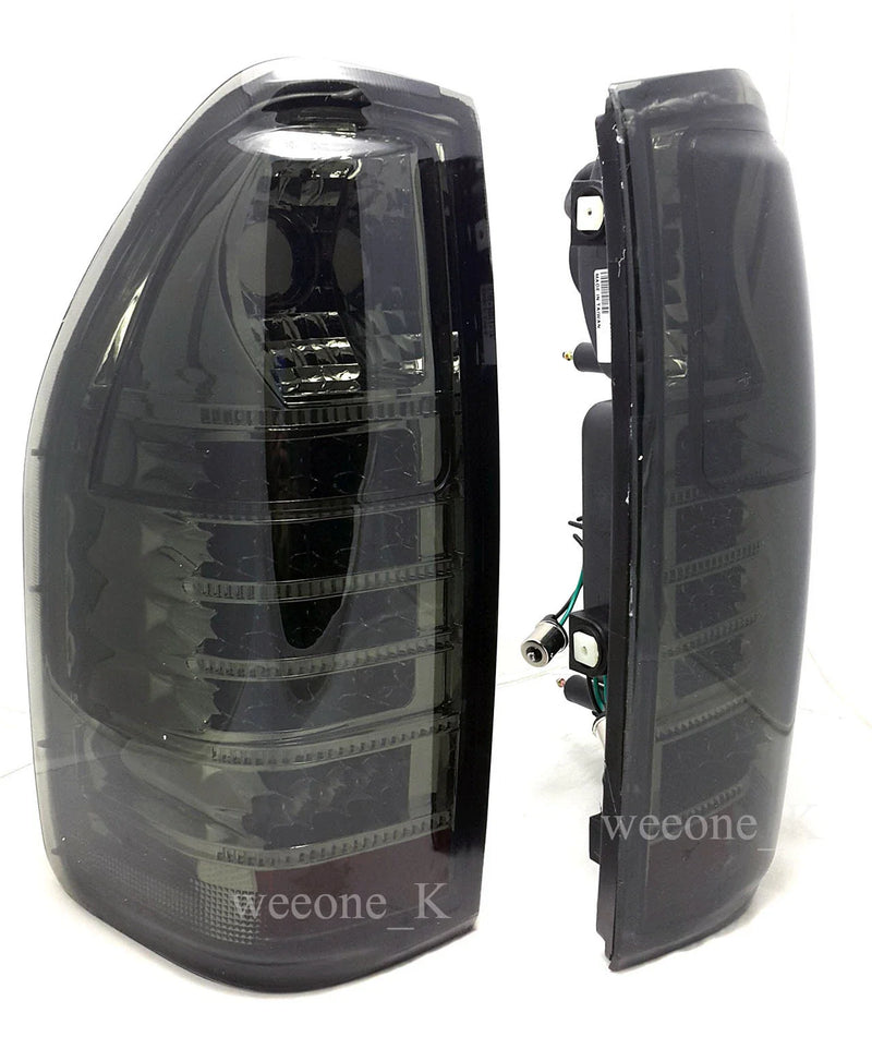 Isuzu D-Max 2 x LED Tail Lights Smoke (2002-2006)