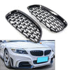 BMW E89 Z4 (2009-2016) Gloss Black Front Upper Bumper Mesh Grille