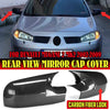 Renault Megane 2 Side Mirror Cover Cap / Carbon Fiber Style / (2002–2009)