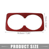 Ford Mustang Mach E (2021-2023) Red Water Drink Cup Holders Frame Trim