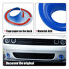 Dodge Challenger (2015-2020) Blue Car ABS Front Foglights Covers Trim