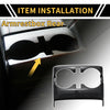 Chevy Colorado Carbon Fiber Armrestbox Rear Cup Holder Cover (2023-2024)