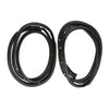 Door Rubber Seal Weatherstrip Front L+R Fits MAZDA M323 XG XL BD124 1981-84 D08