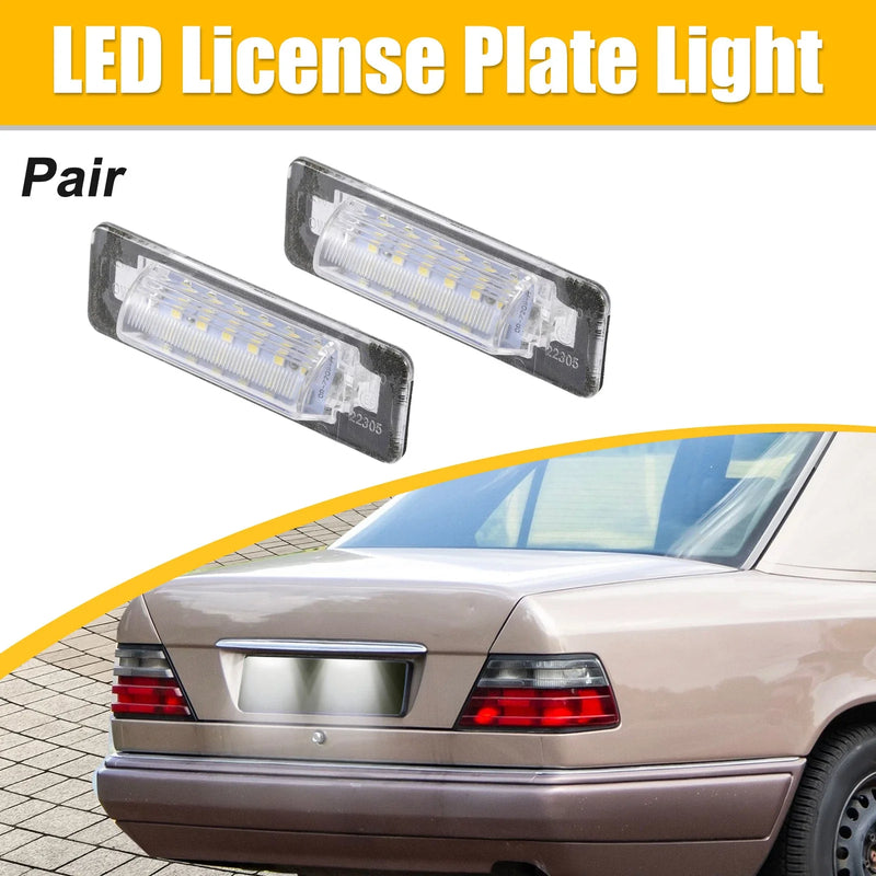 Mercedes-Benz E-Class LED License Plate Light Assembly (1996-2002)