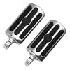 Harley Yamaha 1.25" Short Angled Highway Engine Guards Foot Pegs