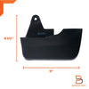 Holden Rodeo RA Genuine  Rear Mud Flap Splash Guards (2003-2011)