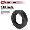 Rotary Shaft Seal / 28x47x10mm 5 Pcs / Oil Seal Nitrile 70 Durometer Rubber