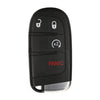 Jeep Chrysler Dodge Panic Button Car Key Cover (Fits Multiple Models)