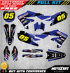 Yamaha YZF 450 (2018-2019) - DIGGER STYLE Stickers Custom Graphics Kit