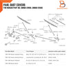 Nissan Navara D21 Windshield Wiper Arm Dust Cover (1986-1997)