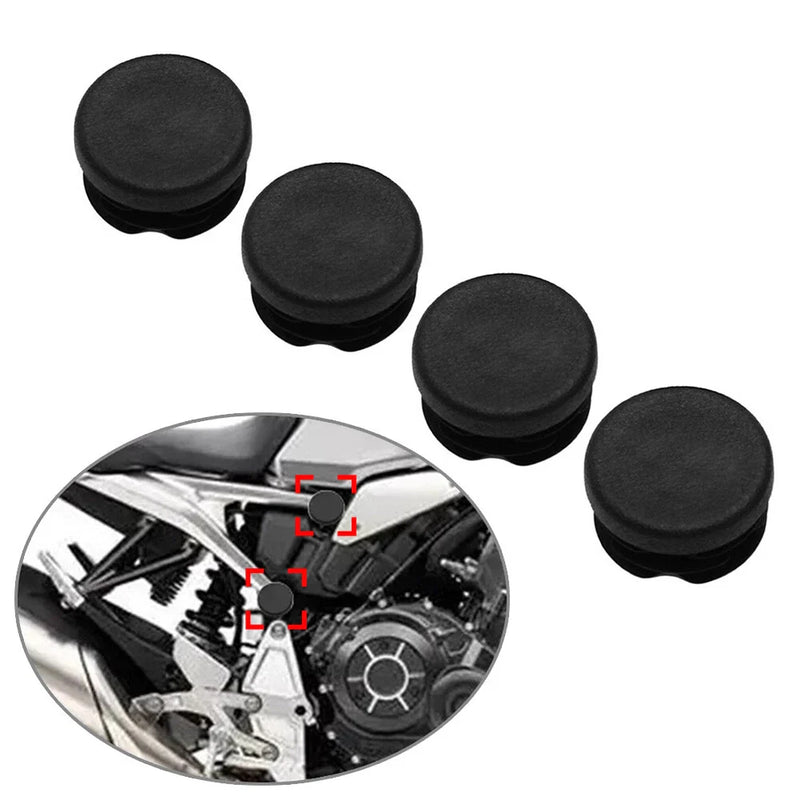 Honda CB1000R 4 x Motor Frame Hole Cover Caps Plug Set (2018-2023)