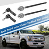Ford Mustang 4pcs Front Inner Outer Tie Rod Ends (2005-2014)