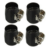 Car Model 4pc 6AN Hex Hose Finisher Clamp Aluminum Alloy